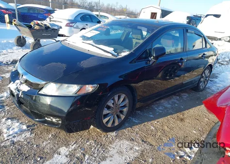 2009 Honda Civic Ex из США, поврежденный, VIN 2HGFA16879H308402